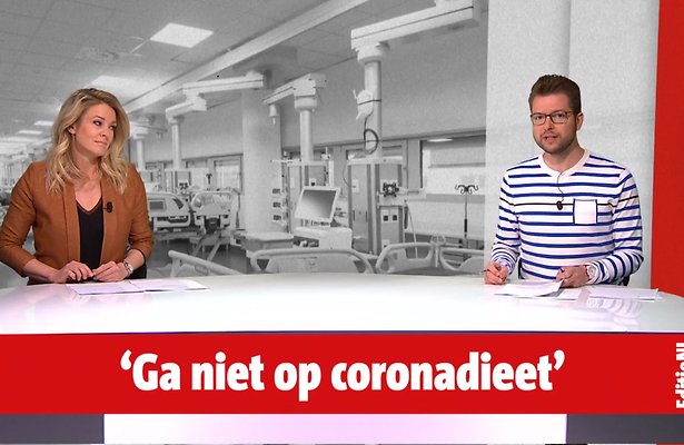 Kijk terug: Editie NL waarschuwt voor corona crashdieet